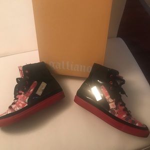 Men’s Hightop John Galliano Sneakers